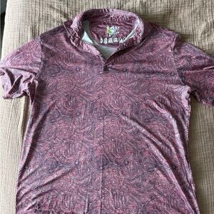 TailorByrd Men's Patterned Golf Polo BRAND NEW NEVER WORN